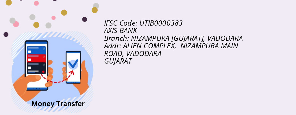 Find AXIS BANK IFSC Code VADODARA - NIZAMPURA [GUJARAT] Branch