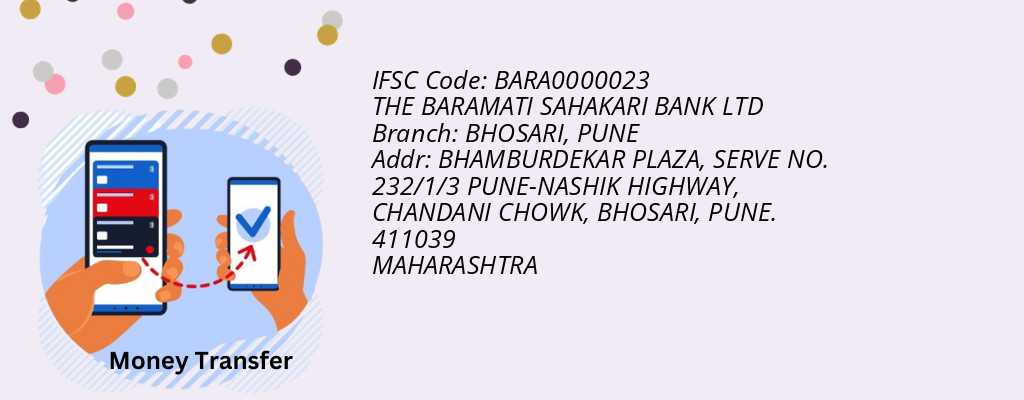 Find THE BARAMATI SAHAKARI BANK IFSC Code PUNE - BHOSARI Branch Find THE BARAMATI SAHAKARI BANK IFSC Code PUNE - BHOSARI Branch