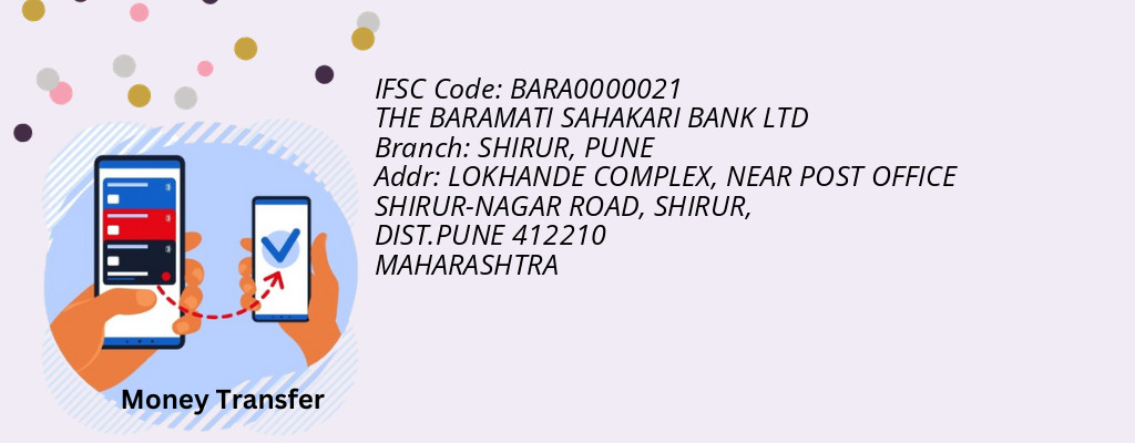Find THE BARAMATI SAHAKARI BANK IFSC Code PUNE - SHIRUR Branch Find THE BARAMATI SAHAKARI BANK IFSC Code PUNE - SHIRUR Branch
