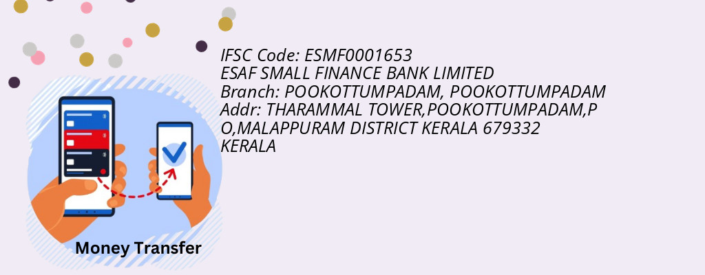 Find ESAF SMALL FINANCE BANK IFSC Code POOKOTTUMPADAM - POOKOTTUMPADAM Branch Find ESAF SMALL FINANCE BANK IFSC Code POOKOTTUMPADAM - POOKOTTUMPADAM Branch