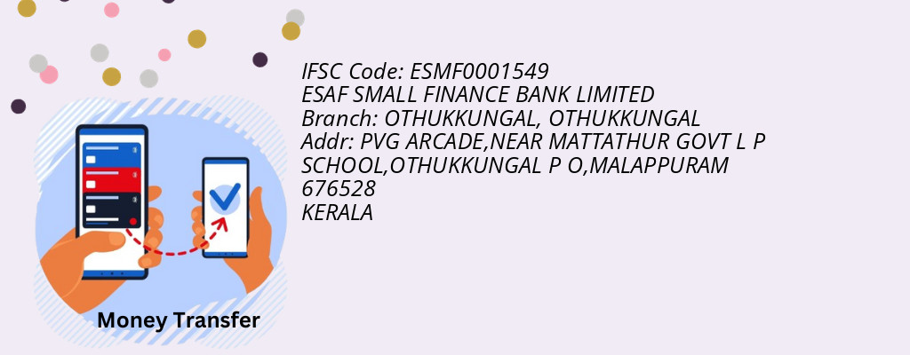 Find ESAF SMALL FINANCE BANK IFSC Code OTHUKKUNGAL - OTHUKKUNGAL Branch Find ESAF SMALL FINANCE BANK IFSC Code OTHUKKUNGAL - OTHUKKUNGAL Branch
