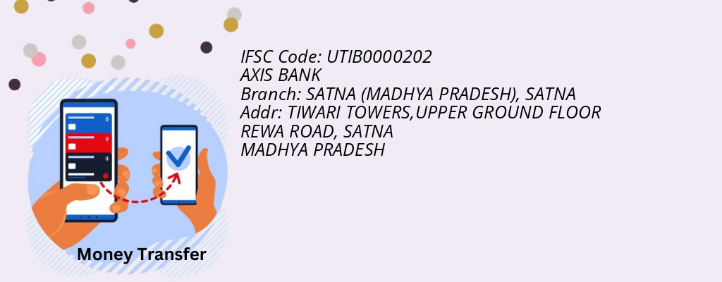 Find AXIS BANK IFSC Code SATNA - SATNA (MADHYA PRADESH) Branch Find AXIS BANK IFSC Code SATNA - SATNA (MADHYA PRADESH) Branch