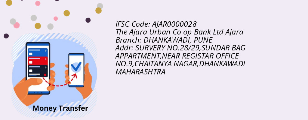 Find The Ajara Urban Co op Bank Ltd Ajara IFSC Code PUNE - DHANKAWADI Branch Find The Ajara Urban Co op Bank Ltd Ajara IFSC Code PUNE - DHANKAWADI Branch