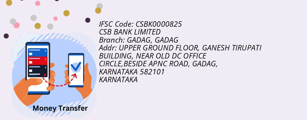 Find CSB BANK IFSC Code GADAG - GADAG Branch Find CSB BANK IFSC Code GADAG - GADAG Branch