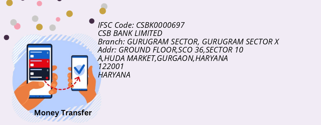 Find CSB BANK IFSC Code GURUGRAM SECTOR X - GURUGRAM SECTOR Branch Find CSB BANK IFSC Code GURUGRAM SECTOR X - GURUGRAM SECTOR Branch
