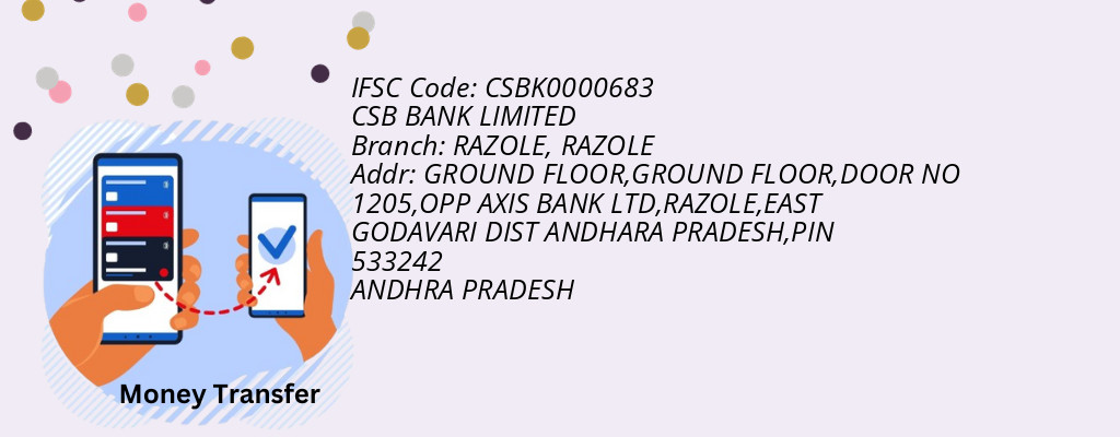 Find CSB BANK IFSC Code RAZOLE - RAZOLE Branch