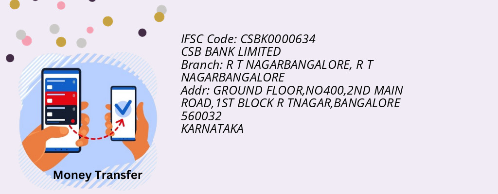 Find CSB BANK IFSC Code R T NAGARBANGALORE - R T NAGARBANGALORE Branch Find CSB BANK IFSC Code R T NAGARBANGALORE - R T NAGARBANGALORE Branch