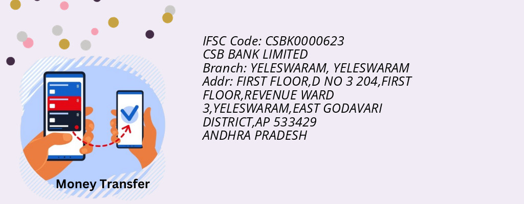 Find CSB BANK IFSC Code YELESWARAM - YELESWARAM Branch Find CSB BANK IFSC Code YELESWARAM - YELESWARAM Branch