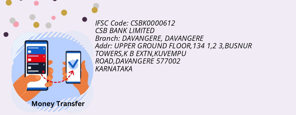 Find CSB BANK IFSC Code DAVANGERE - DAVANGERE Branch Find CSB BANK IFSC Code DAVANGERE - DAVANGERE Branch