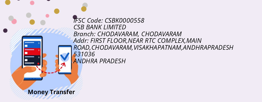 Find CSB BANK IFSC Code CHODAVARAM - CHODAVARAM Branch Find CSB BANK IFSC Code CHODAVARAM - CHODAVARAM Branch