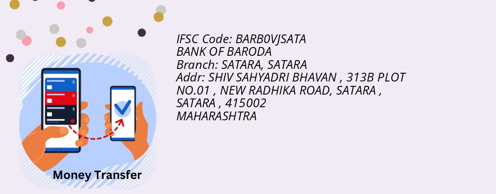 Find BANK OF BARODA IFSC Code SATARA - SATARA Branch