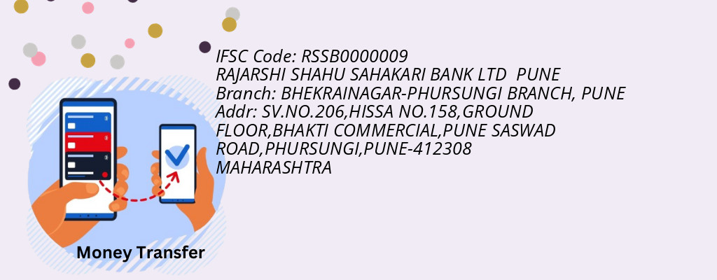 Find RAJARSHI SHAHU SAHAKARI BANK PUNE IFSC Code PUNE - BHEKRAINAGAR-PHURSUNGI BRANCH Branch Find RAJARSHI SHAHU SAHAKARI BANK PUNE IFSC Code PUNE - BHEKRAINAGAR-PHURSUNGI BRANCH Branch