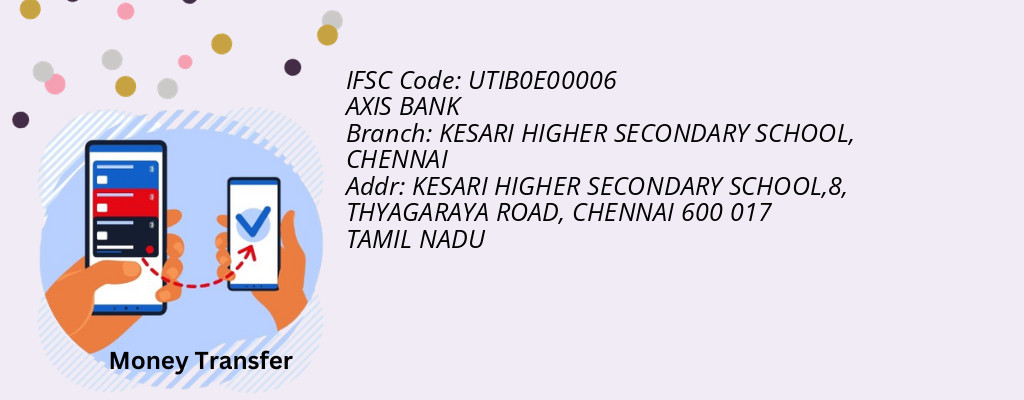 Find AXIS BANK IFSC Code CHENNAI - KESARI HIGHER SECONDARY SCHOOL Branch Find AXIS BANK IFSC Code CHENNAI - KESARI HIGHER SECONDARY SCHOOL Branch