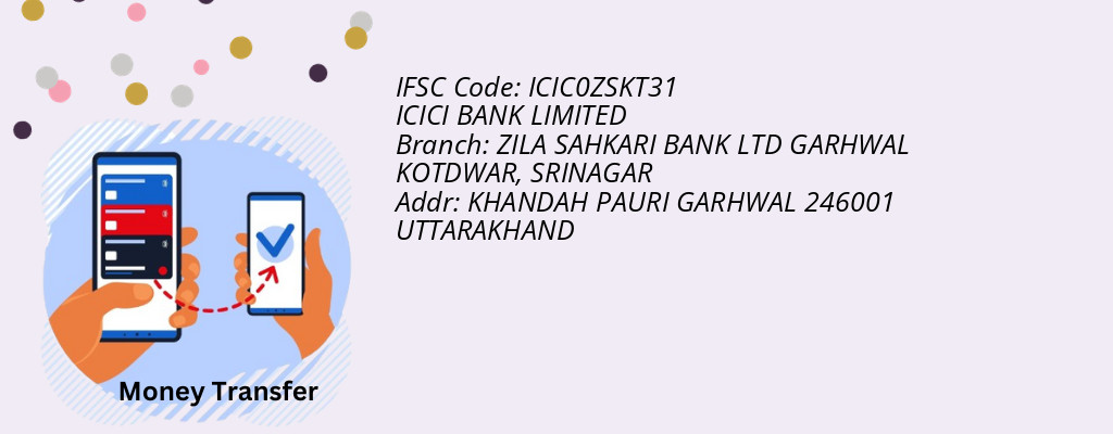 Find ICICI BANK IFSC Code SRINAGAR - ZILA SAHKARI BANK LTD GARHWAL KOTDWAR Branch Find ICICI BANK IFSC Code SRINAGAR - ZILA SAHKARI BANK LTD GARHWAL KOTDWAR Branch