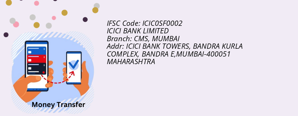 Find ICICI BANK IFSC Code MUMBAI - CMS Branch Find ICICI BANK IFSC Code MUMBAI - CMS Branch