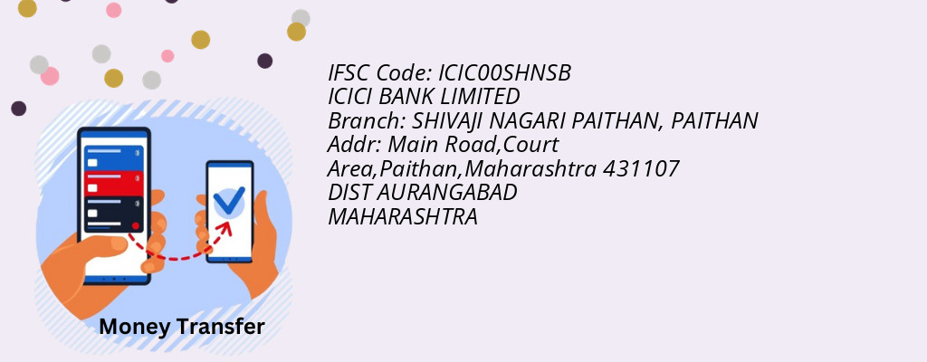 Find ICICI BANK IFSC Code PAITHAN - SHIVAJI NAGARI PAITHAN Branch