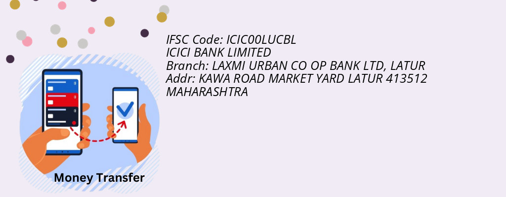 Find ICICI BANK IFSC Code LATUR - LAXMI URBAN CO OP BANK LTD Branch Find ICICI BANK IFSC Code LATUR - LAXMI URBAN CO OP BANK LTD Branch
