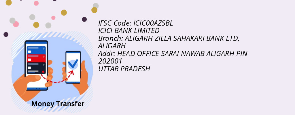Find ICICI BANK IFSC Code ALIGARH - ALIGARH ZILLA SAHAKARI BANK LTD Branch Find ICICI BANK IFSC Code ALIGARH - ALIGARH ZILLA SAHAKARI BANK LTD Branch