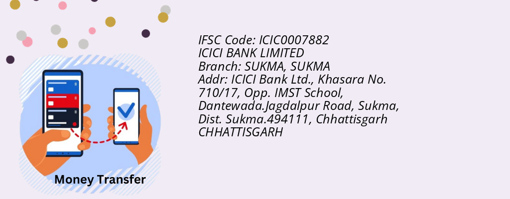 Find ICICI BANK IFSC Code SUKMA - SUKMA Branch Find ICICI BANK IFSC Code SUKMA - SUKMA Branch