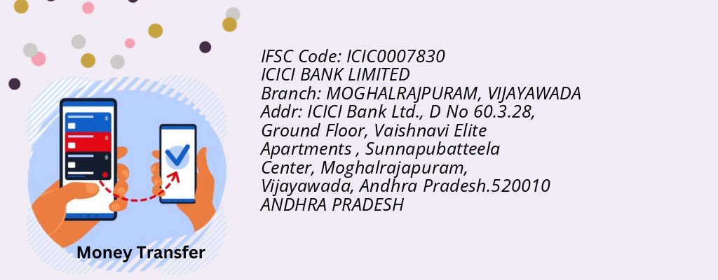 Find ICICI BANK IFSC Code VIJAYAWADA - MOGHALRAJPURAM Branch