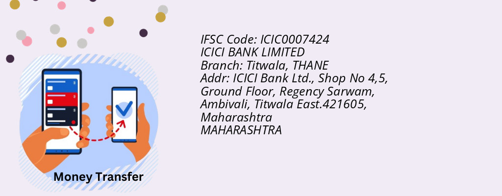 Find ICICI BANK IFSC Code THANE - Titwala Branch Find ICICI BANK IFSC Code THANE - Titwala Branch