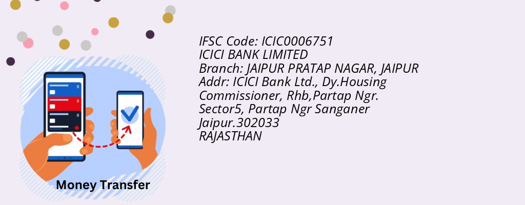 Find ICICI BANK IFSC Code JAIPUR - JAIPUR PRATAP NAGAR Branch