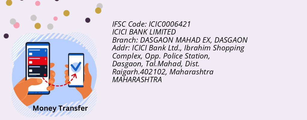 Find ICICI BANK IFSC Code DASGAON - DASGAON MAHAD EX Branch Find ICICI BANK IFSC Code DASGAON - DASGAON MAHAD EX Branch
