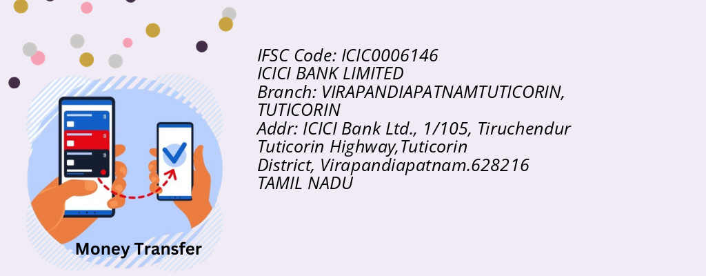 Find ICICI BANK IFSC Code TUTICORIN - VIRAPANDIAPATNAMTUTICORIN Branch