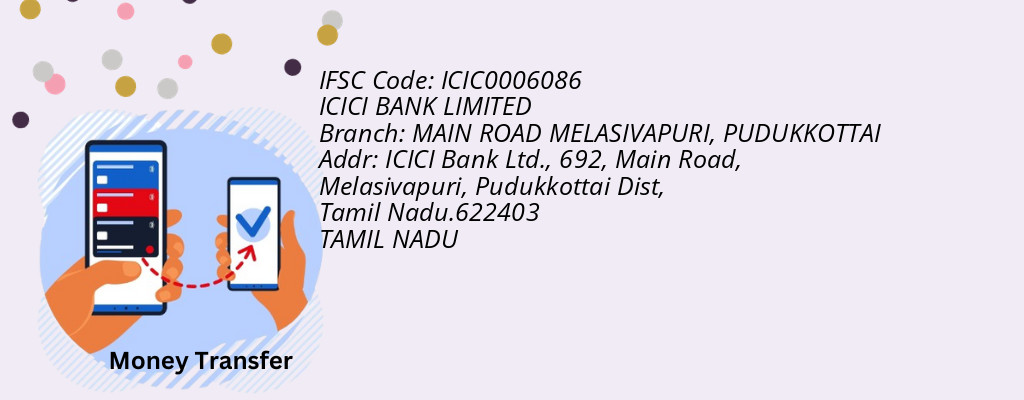 Find ICICI BANK IFSC Code PUDUKKOTTAI - MAIN ROAD MELASIVAPURI Branch