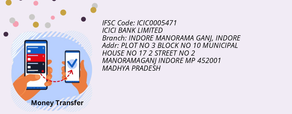 Find ICICI BANK IFSC Code INDORE - INDORE MANORAMA GANJ Branch Find ICICI BANK IFSC Code INDORE - INDORE MANORAMA GANJ Branch
