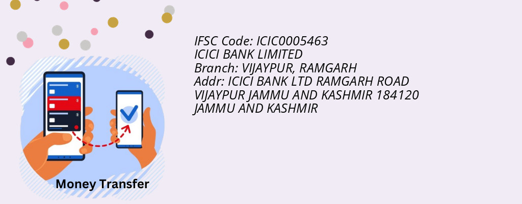 Find ICICI BANK IFSC Code RAMGARH - VIJAYPUR Branch