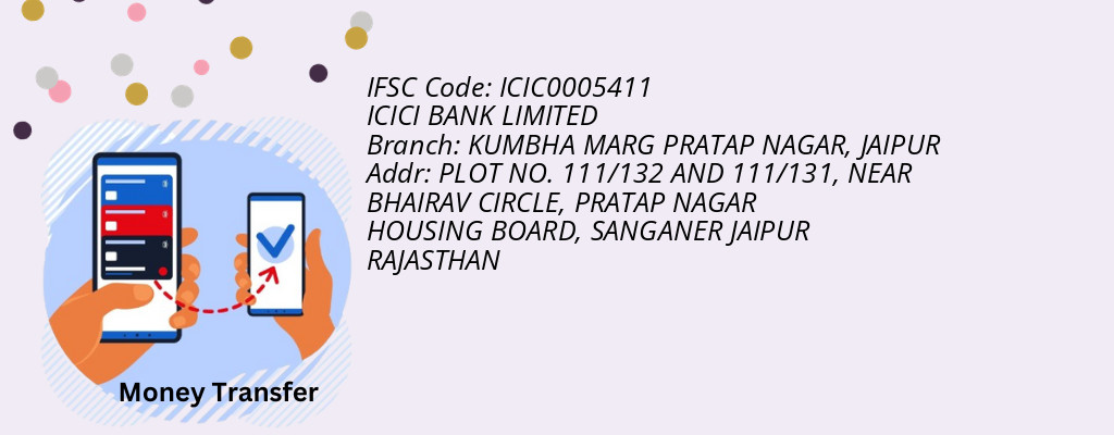 Find ICICI BANK IFSC Code JAIPUR - KUMBHA MARG PRATAP NAGAR Branch