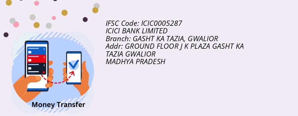 Find ICICI BANK IFSC Code GWALIOR - GASHT KA TAZIA Branch Find ICICI BANK IFSC Code GWALIOR - GASHT KA TAZIA Branch