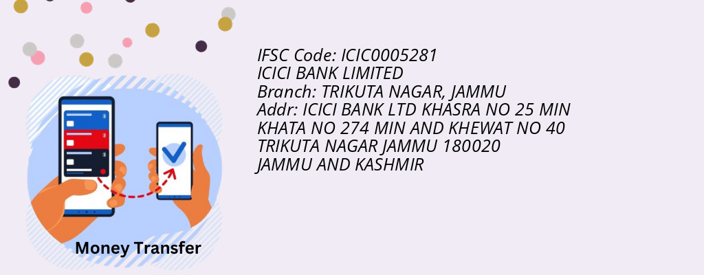 Find ICICI BANK IFSC Code JAMMU - TRIKUTA NAGAR Branch Find ICICI BANK IFSC Code JAMMU - TRIKUTA NAGAR Branch