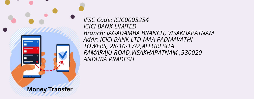 Find ICICI BANK IFSC Code VISAKHAPATNAM - JAGADAMBA BRANCH Branch