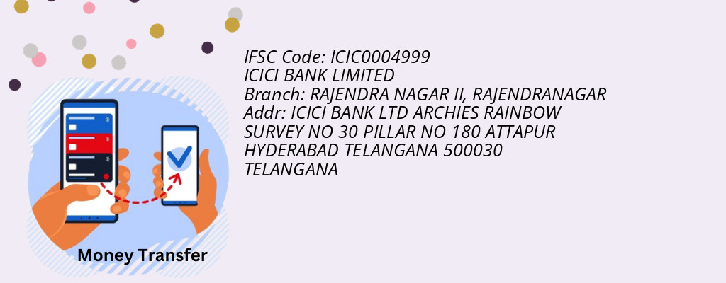 Find ICICI BANK IFSC Code RAJENDRANAGAR - RAJENDRA NAGAR II Branch Find ICICI BANK IFSC Code RAJENDRANAGAR - RAJENDRA NAGAR II Branch