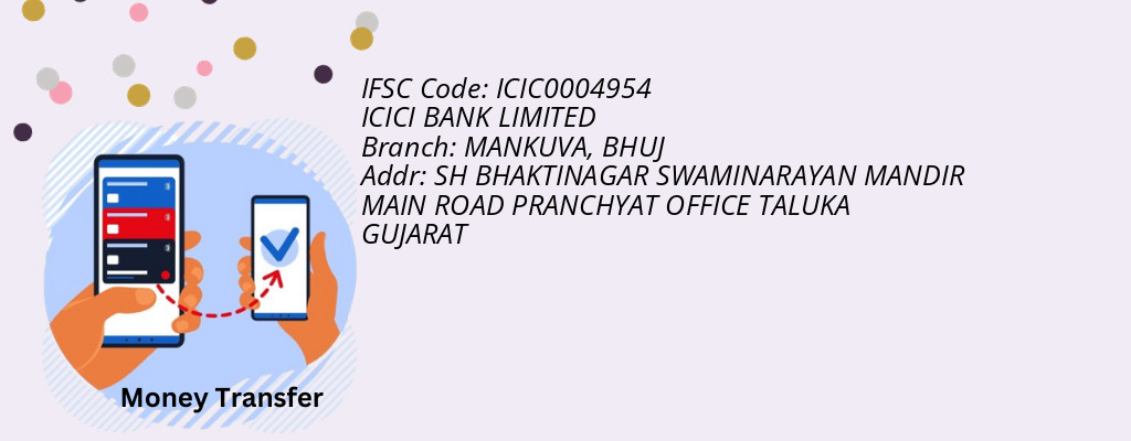 Find ICICI BANK IFSC Code BHUJ - MANKUVA Branch