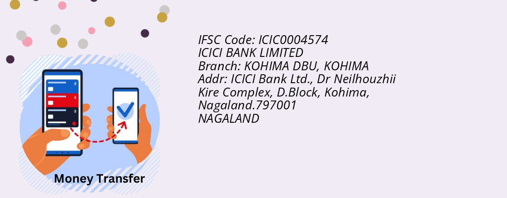 Find ICICI BANK IFSC Code KOHIMA - KOHIMA DBU Branch