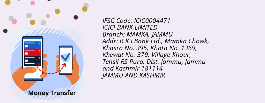Find ICICI BANK IFSC Code JAMMU - MAMKA Branch Find ICICI BANK IFSC Code JAMMU - MAMKA Branch