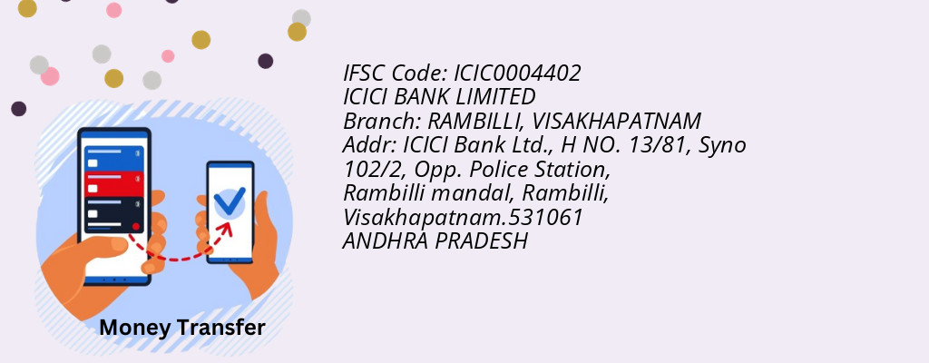 Find ICICI BANK IFSC Code VISAKHAPATNAM - RAMBILLI Branch