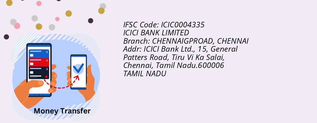 Find ICICI BANK IFSC Code CHENNAI - CHENNAIGPROAD Branch Find ICICI BANK IFSC Code CHENNAI - CHENNAIGPROAD Branch