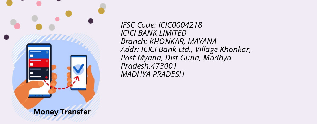 Find ICICI BANK IFSC Code MAYANA - KHONKAR Branch Find ICICI BANK IFSC Code MAYANA - KHONKAR Branch