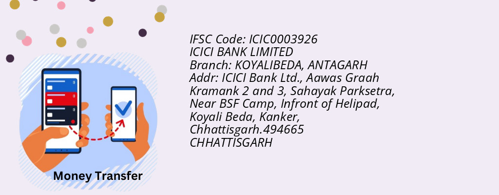 Find ICICI BANK IFSC Code ANTAGARH - KOYALIBEDA Branch