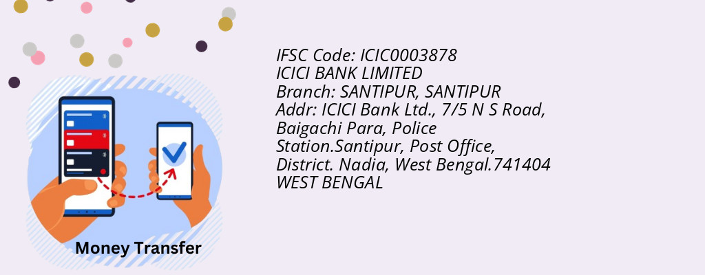 Find ICICI BANK IFSC Code SANTIPUR - SANTIPUR Branch