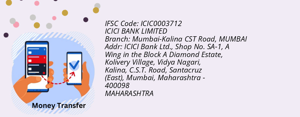 Find ICICI BANK IFSC Code MUMBAI - Mumbai-Kalina CST Road Branch Find ICICI BANK IFSC Code MUMBAI - Mumbai-Kalina CST Road Branch