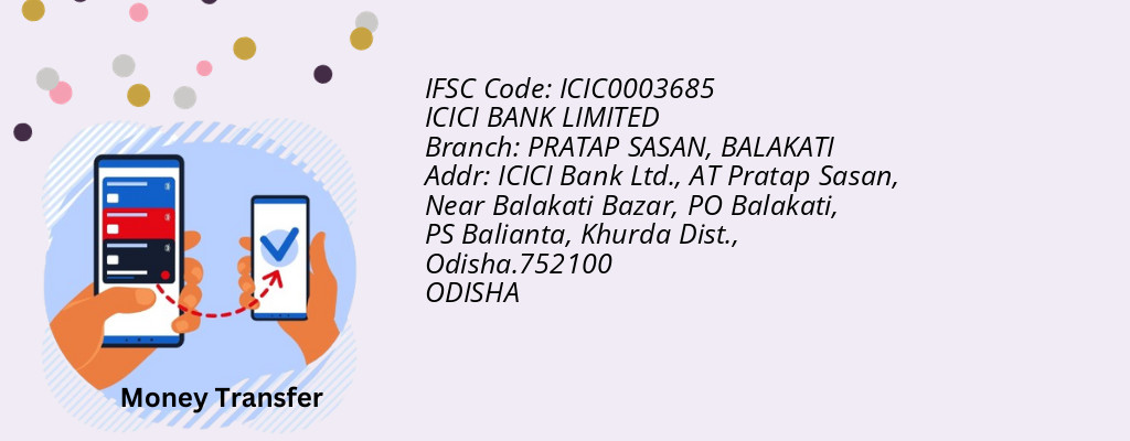Find ICICI BANK IFSC Code BALAKATI - PRATAP SASAN Branch Find ICICI BANK IFSC Code BALAKATI - PRATAP SASAN Branch