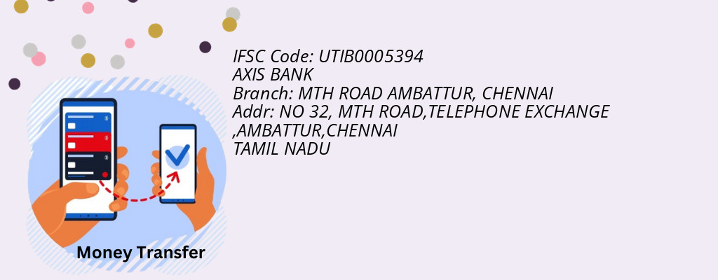 Find AXIS BANK IFSC Code CHENNAI - MTH ROAD AMBATTUR Branch Find AXIS BANK IFSC Code CHENNAI - MTH ROAD AMBATTUR Branch