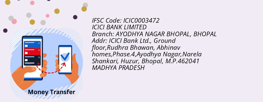 Find ICICI BANK IFSC Code BHOPAL - AYODHYA NAGAR BHOPAL Branch Find ICICI BANK IFSC Code BHOPAL - AYODHYA NAGAR BHOPAL Branch