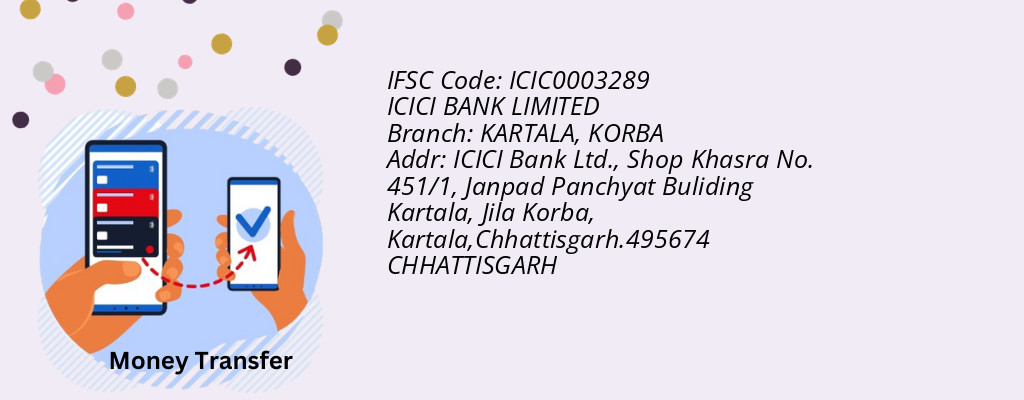 Find ICICI BANK IFSC Code KORBA - KARTALA Branch Find ICICI BANK IFSC Code KORBA - KARTALA Branch