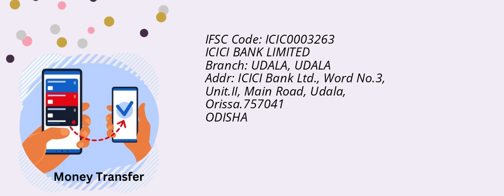 Find ICICI BANK IFSC Code UDALA - UDALA Branch Find ICICI BANK IFSC Code UDALA - UDALA Branch